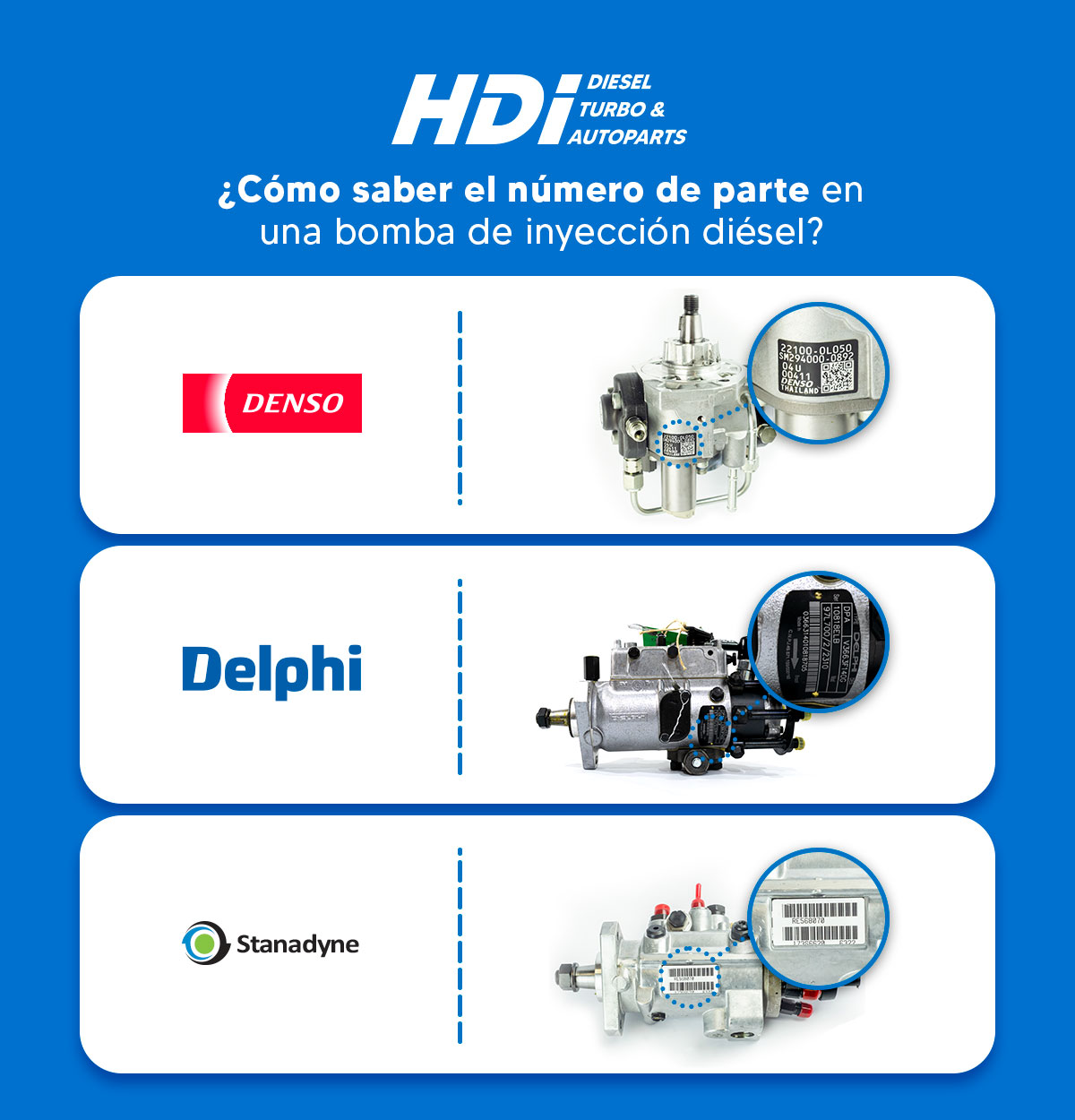 numero de parte de bombas originales numero de parte de bombas originales