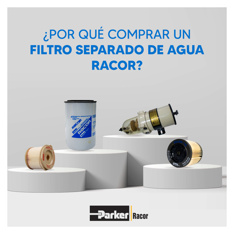 Racor Filtro Separador de Agua